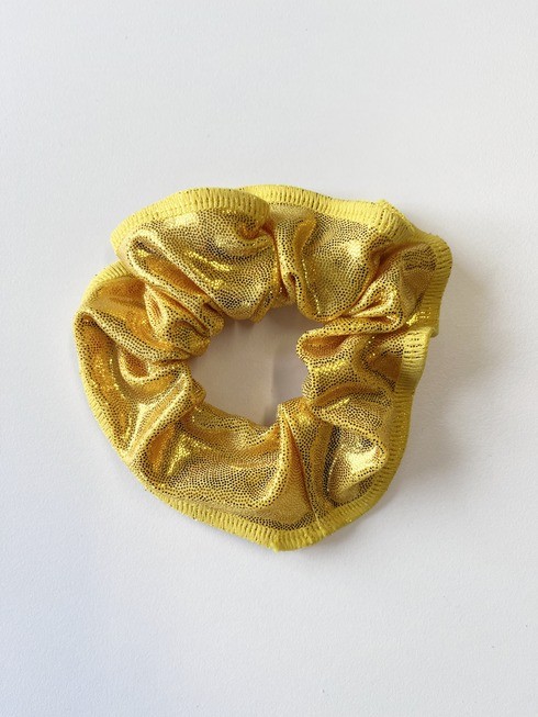 yellow mystique scrunchie