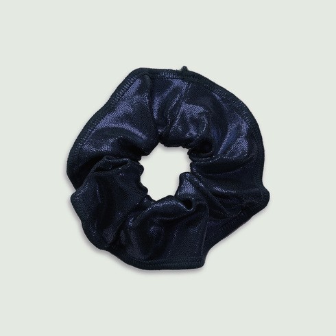 Navy scrunchie