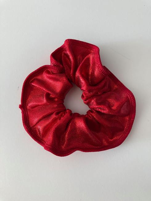 Red scrunchie