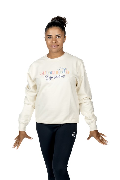 Adult Sweat-shirt "All you need is"